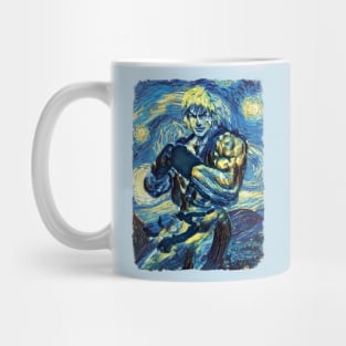 Street Fighter Van Gogh Style Mug